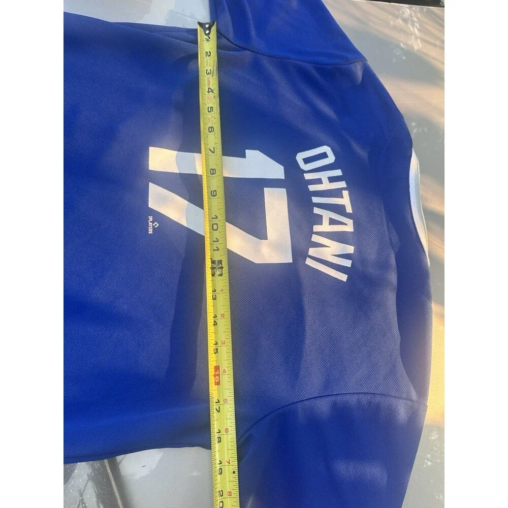 Shohei Ohtani #17 Los Angeles Dodgers Blue MLB Jersey Men’s XL Genuine Merchandi